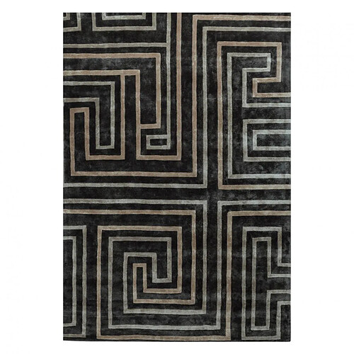 UnAmourDeTapis Un amour de tapis Pyramide - 190x260 cm - Noir
