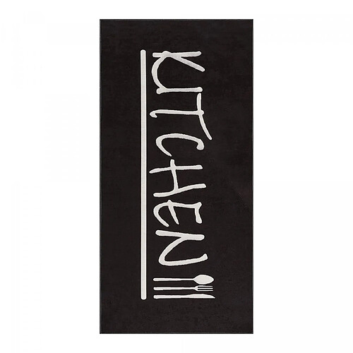 UnAmourDeTapis Un amour de tapis LYN11 IMP - 120x170 cm - Noir