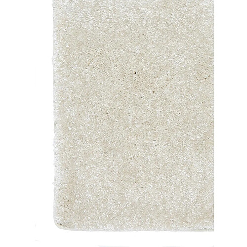 UnAmourDeTapis tapis salon 200x200 tissé blanc cassé carré motif uni EPAISSIA