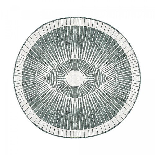 UnAmourDeTapis Un amour de tapis LYN2 B - Ø240 cm - Vert