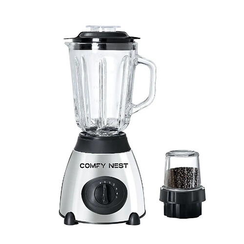 Blender mixeur en verre 2en1 fonction pulse 800W Comfy Nest CNBLG15P