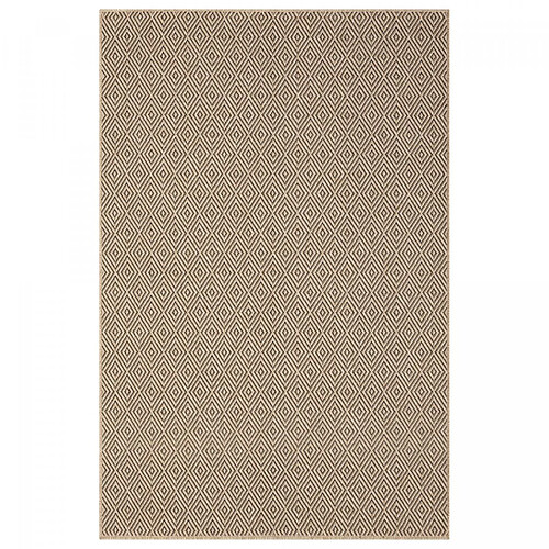 UnAmourDeTapis Tapis extérieur intérieur 80x250 LYN13 REZY 3 aspect jute ton sur ton