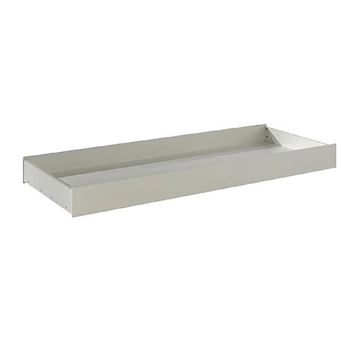 Vipack Tiroir Lit ou Rangement Gigogne LONDEN Blanc