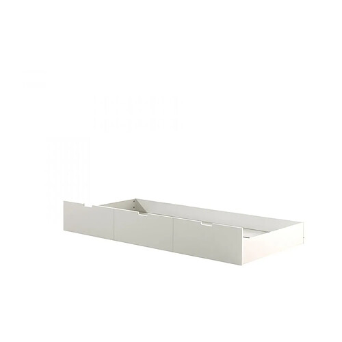 VIPACK Tiroir lit gigogne Margrit blanc