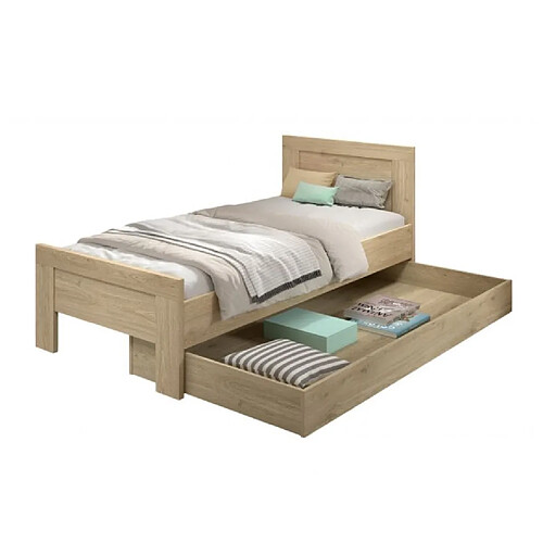 VIPACK Ensemble SAM - Lit + lit gigogne 2 en 1