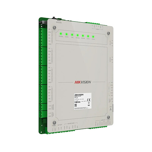Contrôle d'Accès Hikvision Pro Series Facial/Empreinte Digitale/Carte/QR/PIN Vert - DS-K2622X(P)