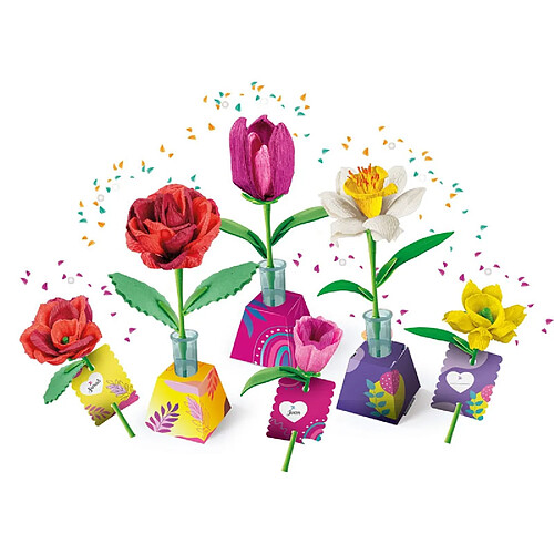Clementoni CLI18867 Kit créatif Mini Fleurs Parfumées 2 fleurs