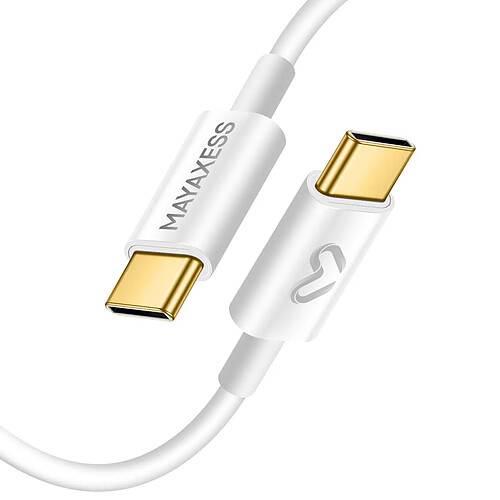 Mayaxess Câble USB-C Google Pixel 10 Blanc