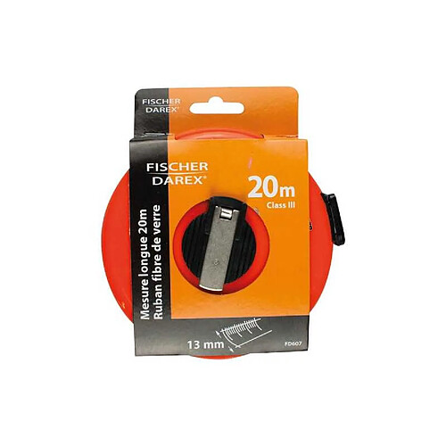Fischer darex Mètre ruban en fibre - 20 m