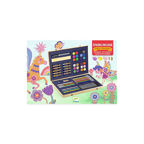 Djeco Coffret créatif Sparkling - 60 pièces