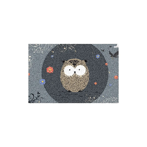 I.D. Mat  TAPIS DALLAS CHOUETTE GRIS 40X60CM IDMAT - DALLAS406017127