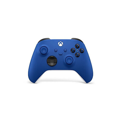 Manette sans fil Microsoft Shock Blue pour Xbox