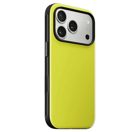Nomad Coque pour iPhone 17 Pro MagSafe Antichocs Série Modern Vert citron
