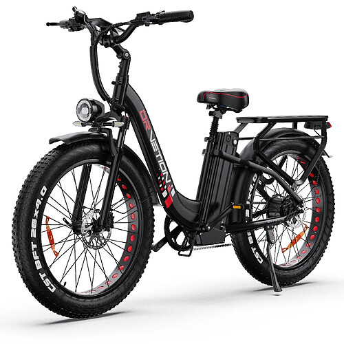 Vélo électrique DrveTion CT26 - Moteur 1000W - SUMSANG Batterie Amovible 15Ah -Vitesse de 50km/h - Autonomie 100 km - Shimano 7 Vitesses