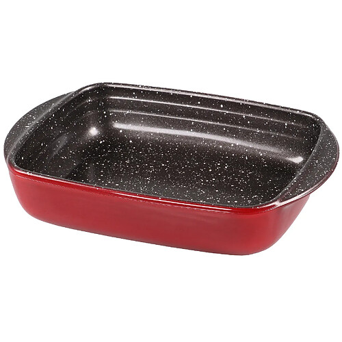 STONELINE® Plat à gratin en verre avec revêtement anti-adhésif 23 x 15 cm