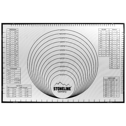 STONELINE® Tapis de cuisson en silicone 60 x 40 cm