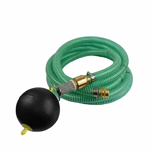 Klasebo Kit Tuyau d'Aspiration et de Refoulement 1 Pouce, 9m, avec Flotteur
