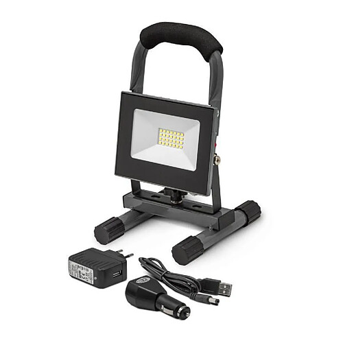 Projecteur Led rechargeable - I-Watts - I-SPR10PBK - 10 W - 450 lumens