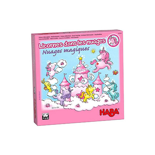 Haba Jeu de société Licornes dans les nuages