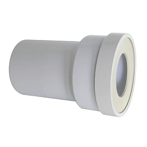 Pipe droite WC mâle droite D 100mm x L 180mm REGIPLAST ASMA