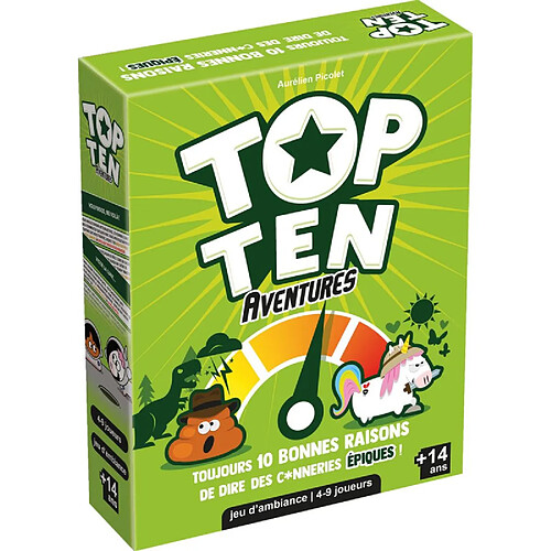 Asmodée Top Ten Aventures - Jeu d'ambiance