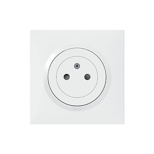 Legrand Dooxie 2P+T en saillie - Blanc