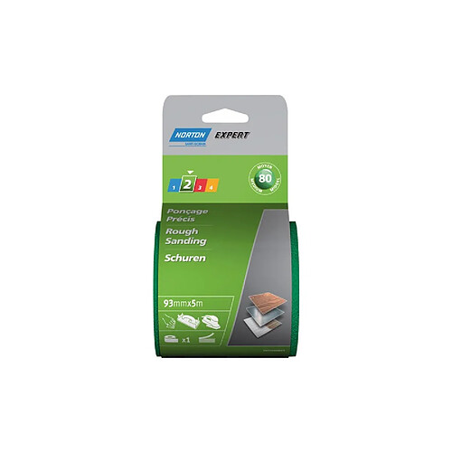Norton Rouleau abrasif Norgrip - 93 x 5 m