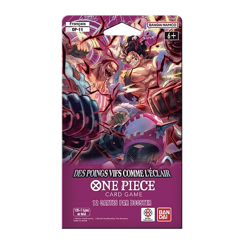 One piece booster OP11 cartes à collectionner - 127 cartes