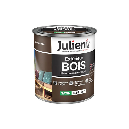 JULIEN BOIS MICROPOREUX BRUN NORMA.0L5 JULIEN - 5695789