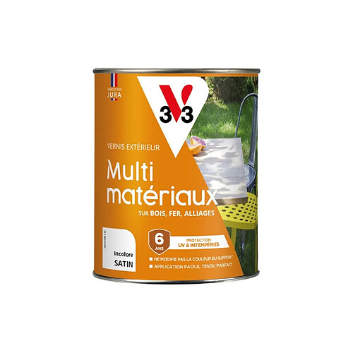 VERNIS MULTI MATER.EXT.INCOL.SAT.0.25L V33 - 106701