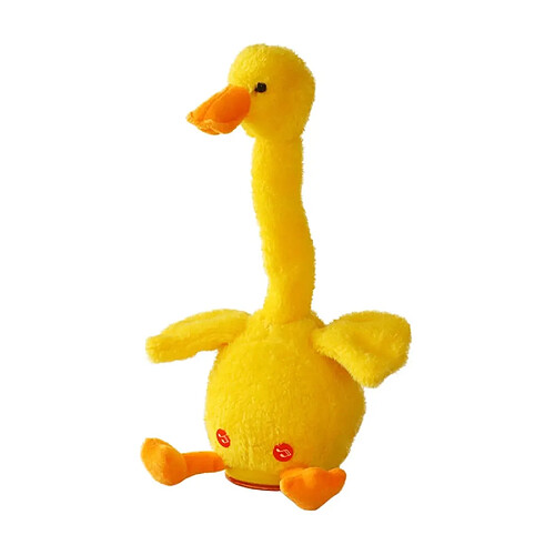 Arzopa Peluche interactive canard - Jaune