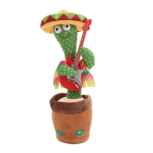 Arzopa Peluche cactus interactive - Vert