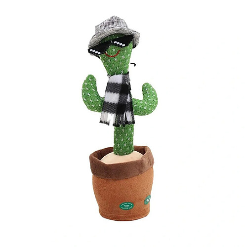 Arzopa Peluche cactus interactif - Vert