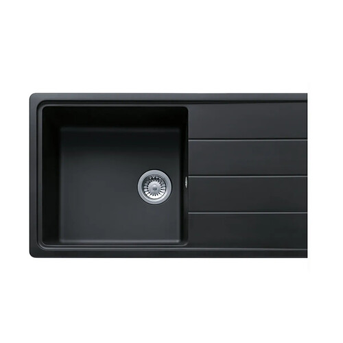 Pack évier + mitigeur noir/chrome - 394054 - Basis-basic - FRANKE