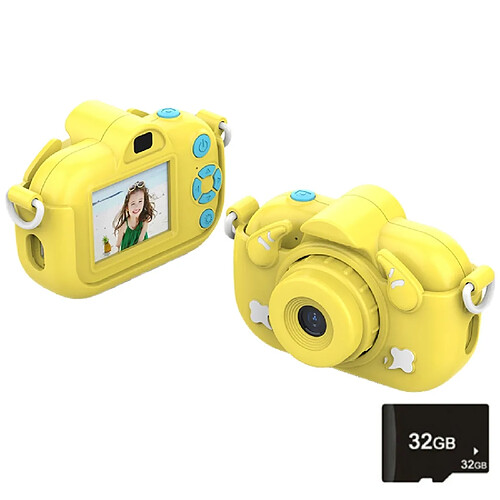 Appareil photo numérique enfant - Jaune