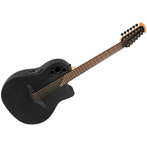 Ovation Guitare folk 12 cordes 2058TX 5 G E - Noire