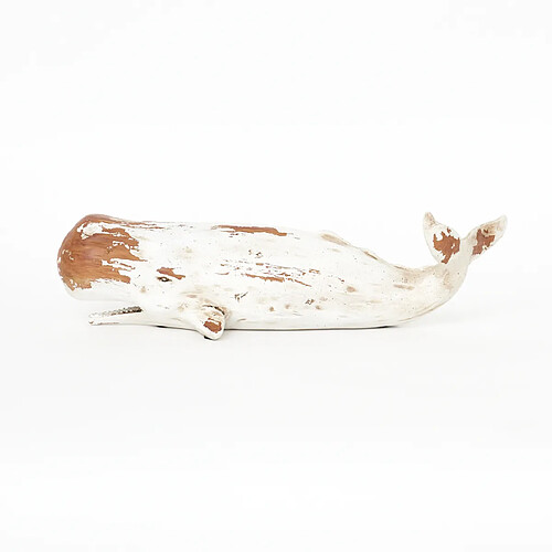 BATELA Cachalot blanc en aspect de bois