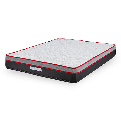 Mercado do Colchão Matelas Energy I - Mousse viscoélastique, soutien mi-ferme et tissu 3D respirant.