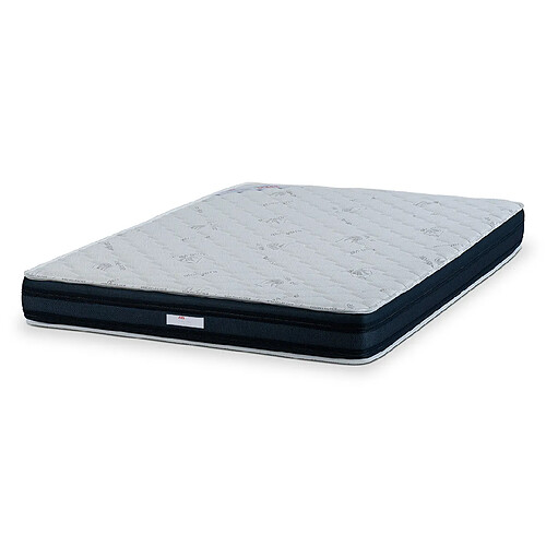 Mercado do Colchão Matelas Viscoflex orthopédique viscoélastique 25 RS, soutien ferme et confort amélioré, housse en maille d'aloe vera respirante.