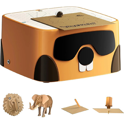 ACMER Machine à découper le papier BEAVERBOT Kids Cardboard Cutter DIY Tool