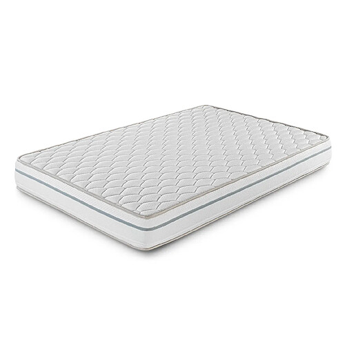 Indream Matelas enfant Bambino, mousse haute densité, couche viscoélastique et tissu Tencel (2 à 14 ans).
