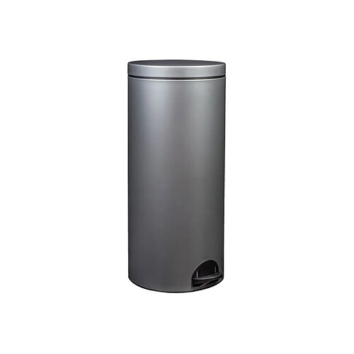 Poubelle à pédale 30 l gris - 90231 - Élora - ROSSIGNOL
