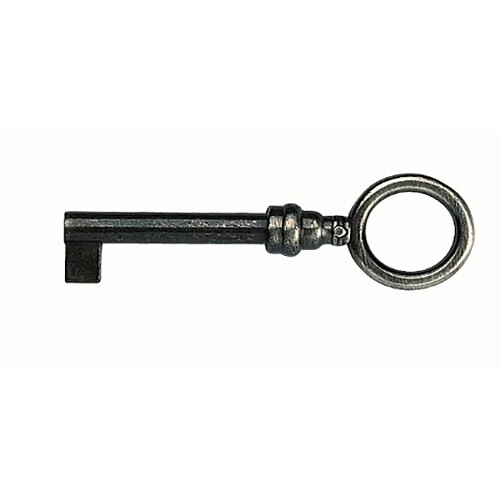 Cadap Clé ronde pour serrure - Vieux fer