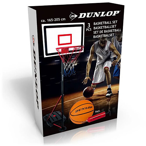 Edco Set de basketball 3 pièces - Noir
