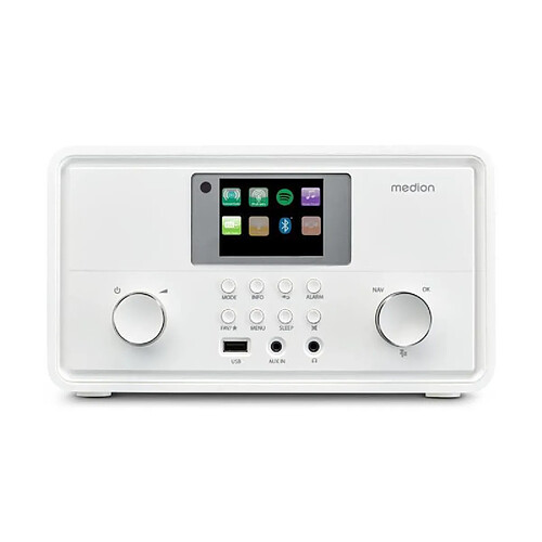 Medion Radio internet - Blanc