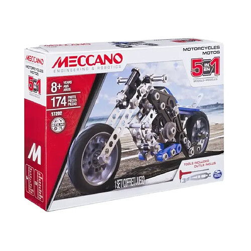 Meccano - Multi modele - Moto 5 construction