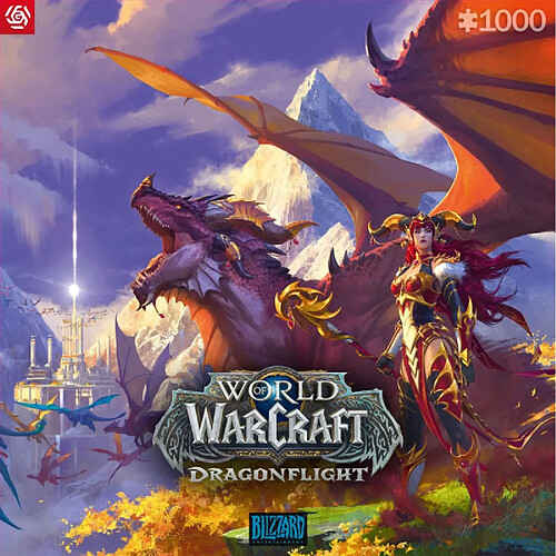 Just for games Puzzle World of Warcraft Dragonflight Alexstrasza - 1000 pièces