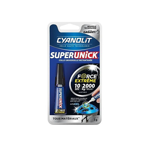 Cyanolit Colle cyanoacrylate gel - Blanc