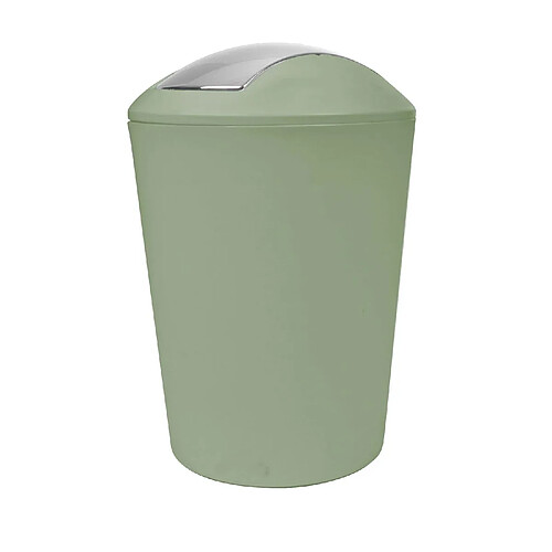 Douceur D'Interieur Poubelle à couvercle oscillant BERKELEY - 5,6 L - Vert