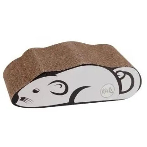 Toilinux Griffoir en forme de souris SPIROU - Blanc